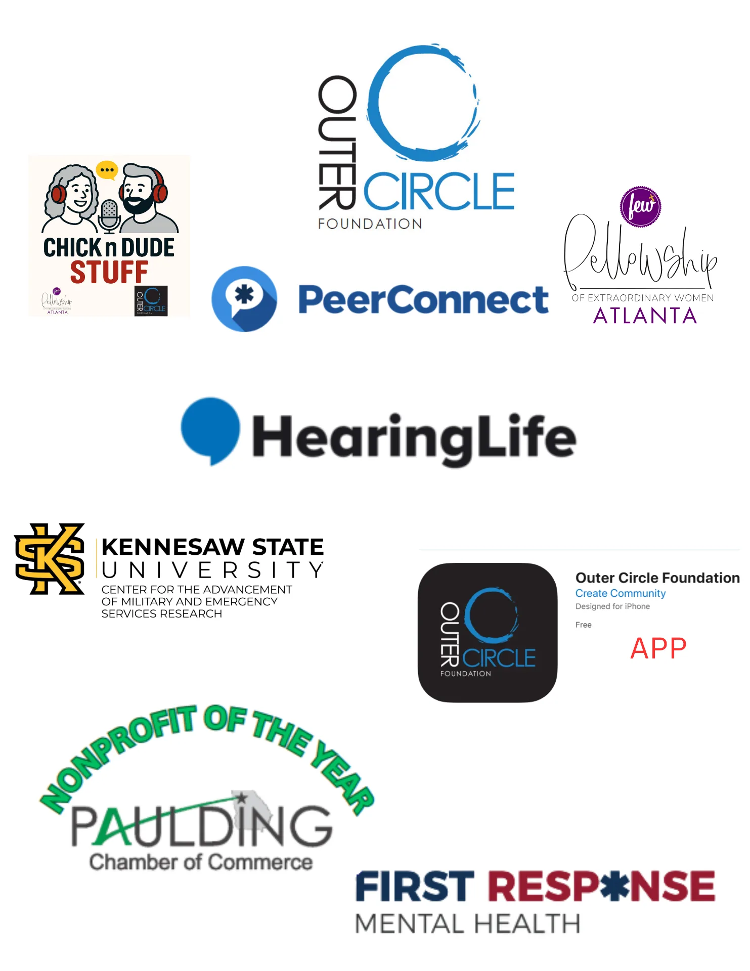 Community supporters and sponsors recognized by Outer Circle Foundation