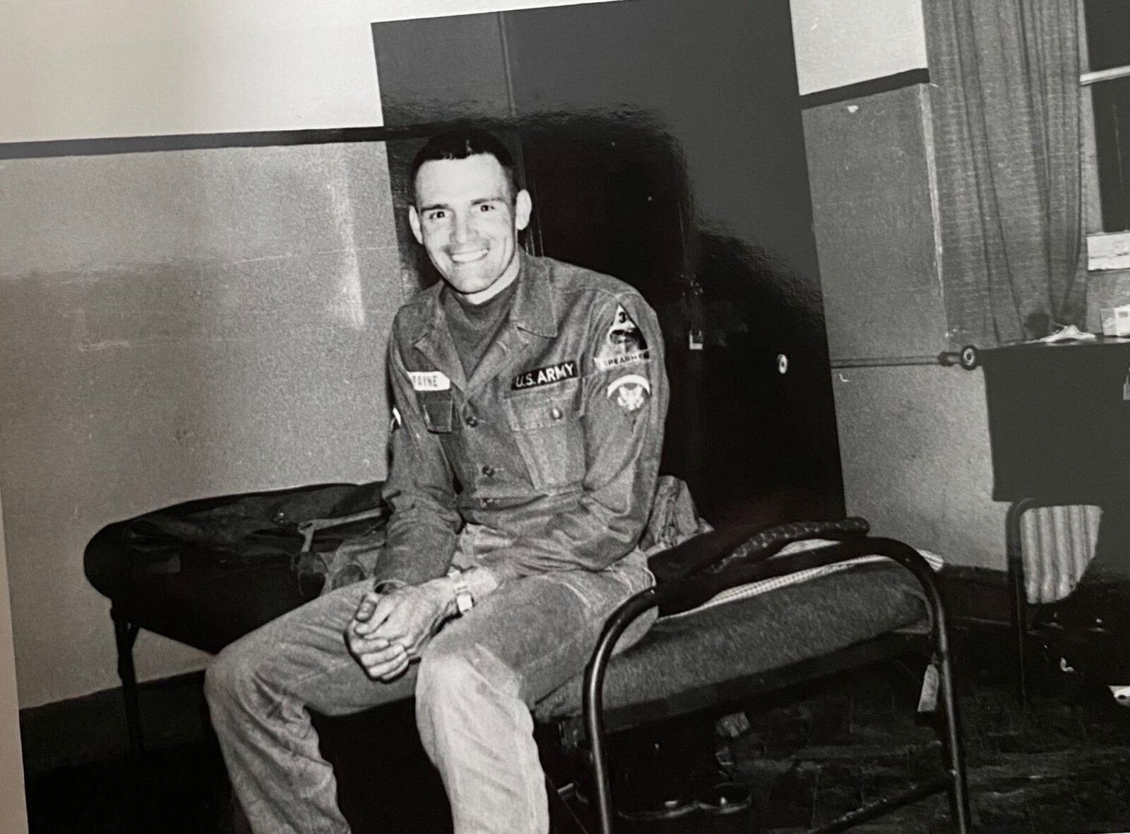 Herman Payne during his U.S. Army service